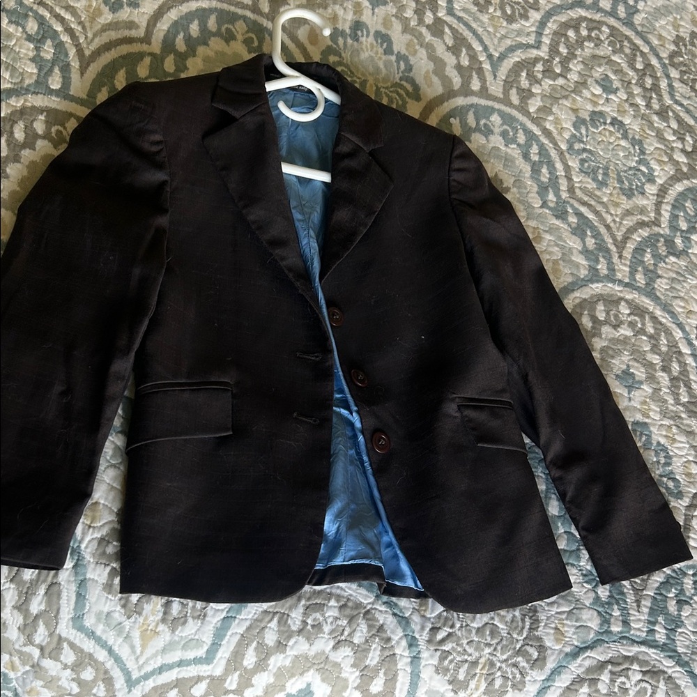 Classic Dark Brown Men's Blazer